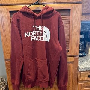 The North Face Men's Burgundy Hoodie